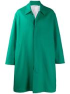 Calvin Klein 205w39nyc Single Breasted Pea Coat - Green