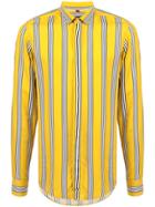 Lords And Fools Longsleeved Striped Shirt - Yellow & Orange