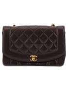 Chanel Vintage 'diana' Classic Flap Bag, Women's, Black