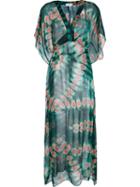 Brigitte Long Length Printed Beach Dress