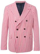 Lc23 Candy Stripe Double Breasted Blazer