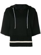 Diesel Short-sleeve Hooded Top - Black