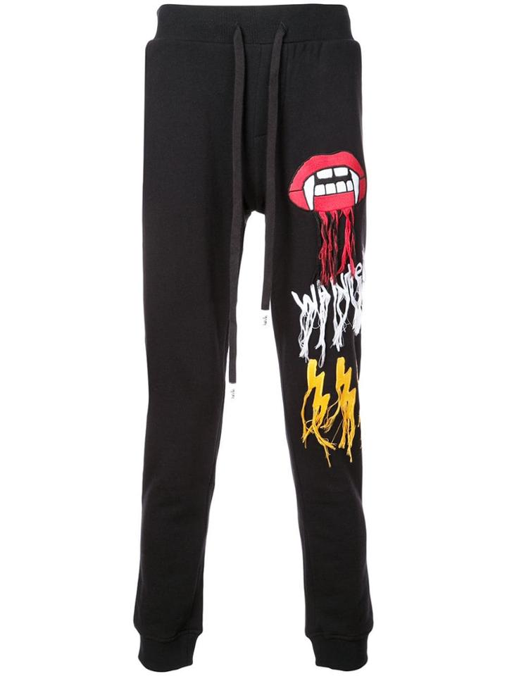 Haculla Wanted Track Trousers - Black