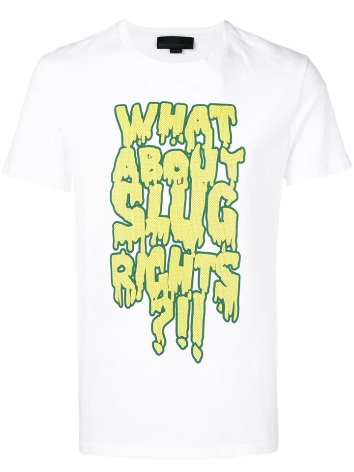 Stella Mccartney Slogan-print T-shirt - White