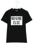 Diesel Kids - No One Else T-shirt - Kids - Cotton - 6 Yrs, Black