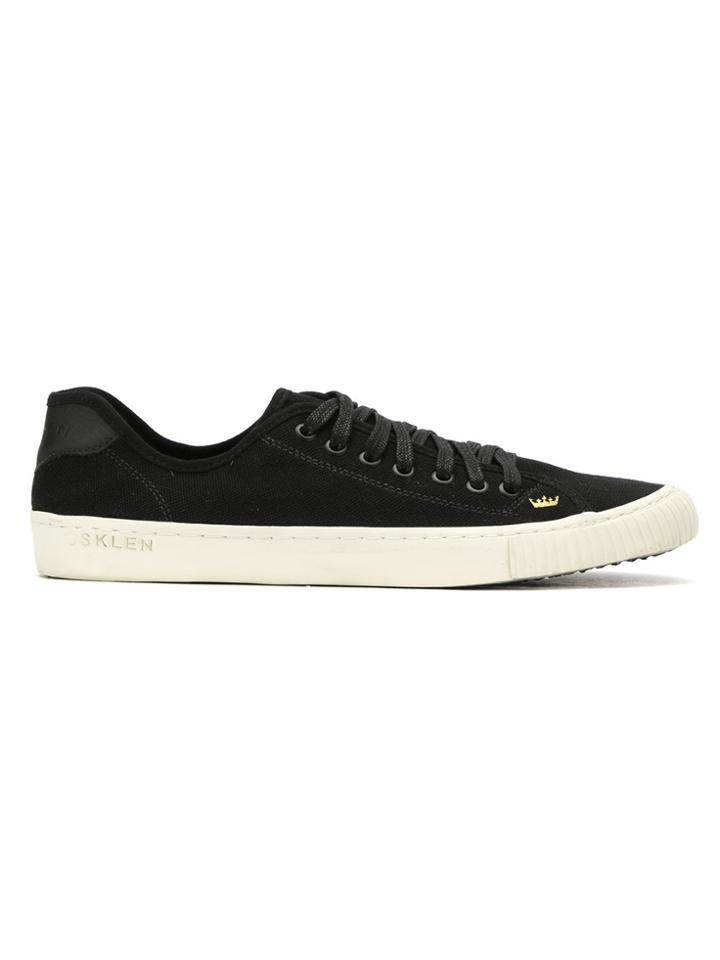 Osklen Leather Low Top Sneakers - Black