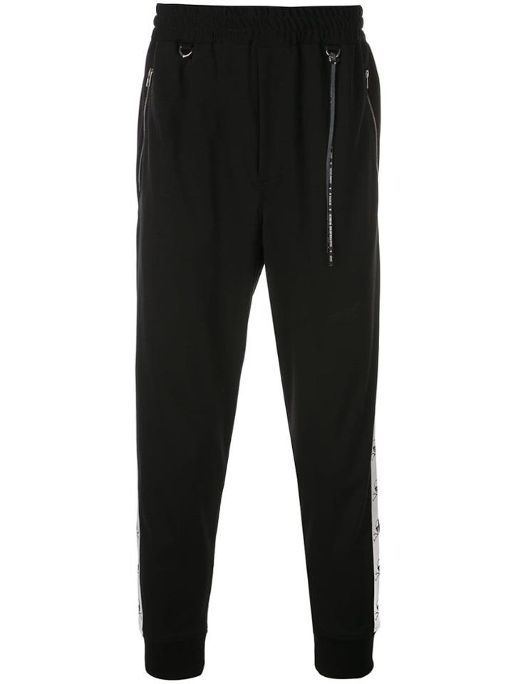 Mastermind World Skull Panel Track Trousers - Black