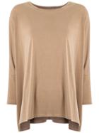 Egrey - Oversized Jumper - Women - Polyester/spandex/elastane/viscose - 38, Women's, Nude/neutrals, Polyester/spandex/elastane/viscose