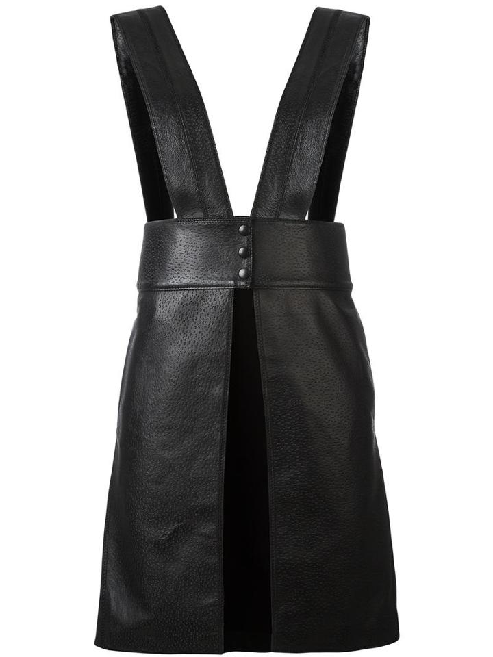 Victoria/tomas - Apron Top - Women - Lamb Skin - 36, Women's, Black, Lamb Skin