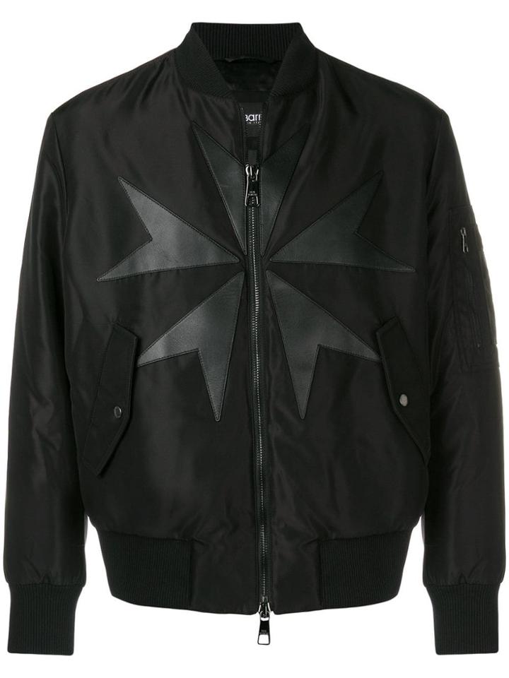 Neil Barrett Fitted Biker Jacket - Black