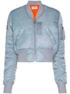 Ambush Ma1 Cropped Bomber Jacket - Blue