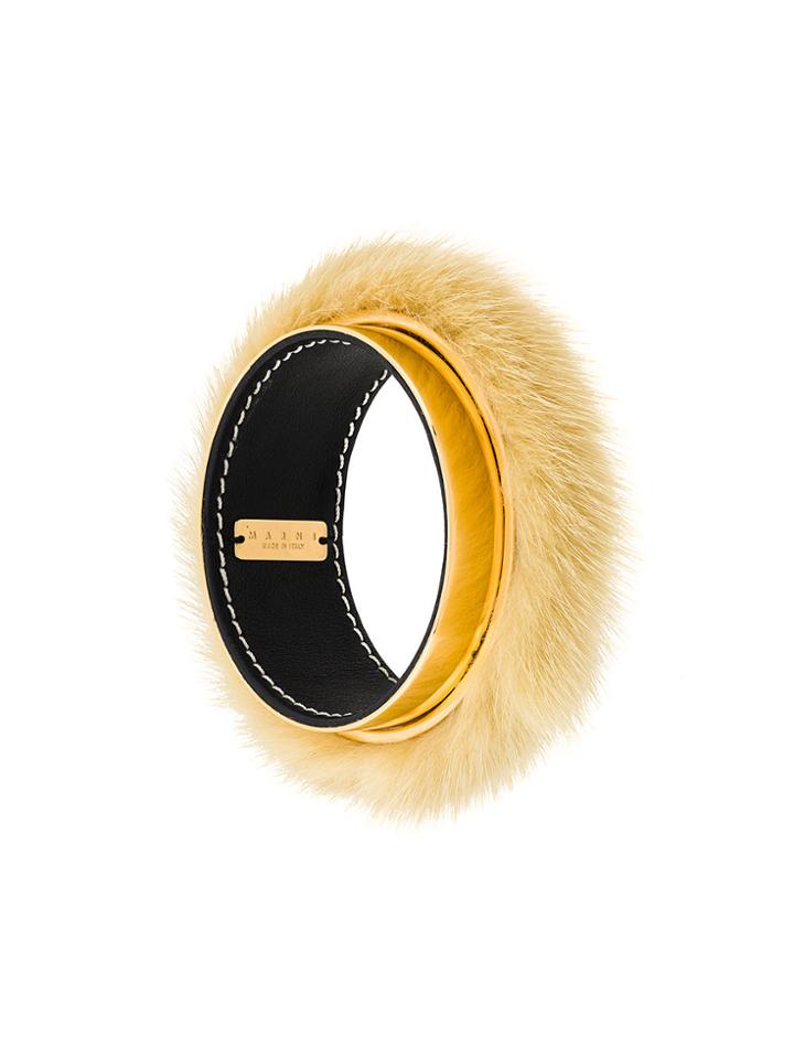 Marni Contrast Cuff - Metallic