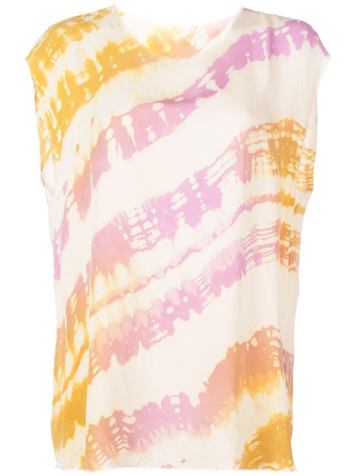 Raquel Allegra Georgette Top - Neutrals