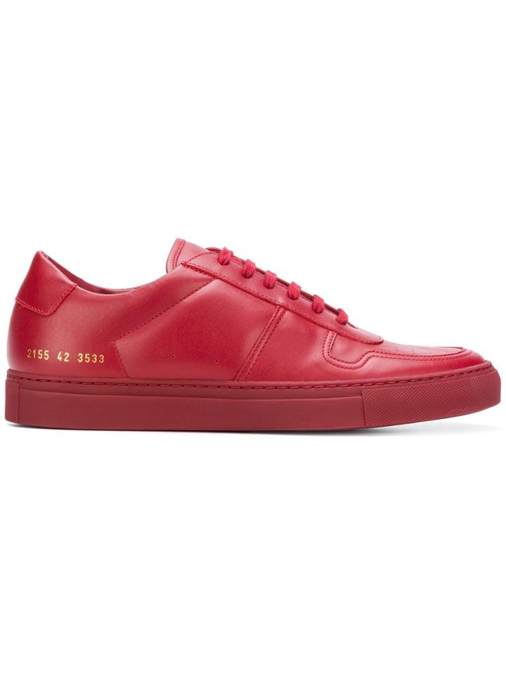 Common Projects Achilles Lace-up Sneakers - Red