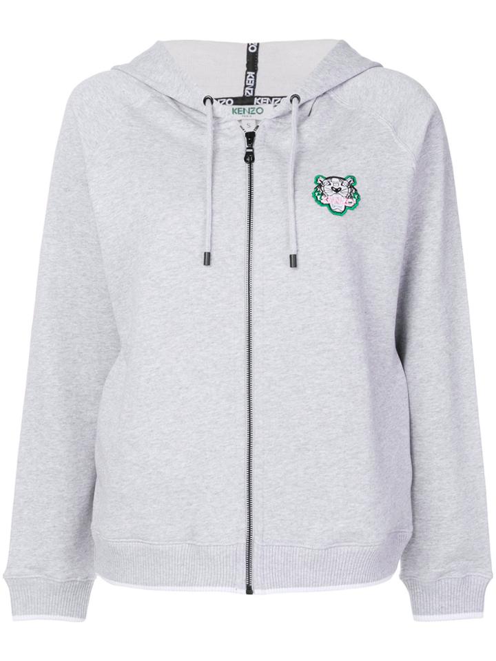 Kenzo Mini Tiger Hoodie - Grey