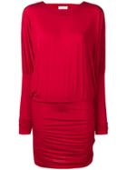 Gaelle Bonheur Open Back Dress - Red