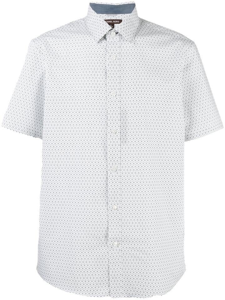 Michael Michael Kors Geometric Print Shirt - White