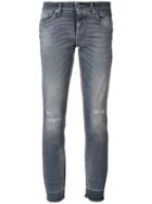 Cambio Liu Cropped Jeans - Grey