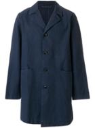 Homecore Single-breasted Coat - Blue