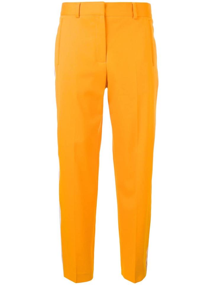 Calvin Klein Side Stripe Trousers - Yellow