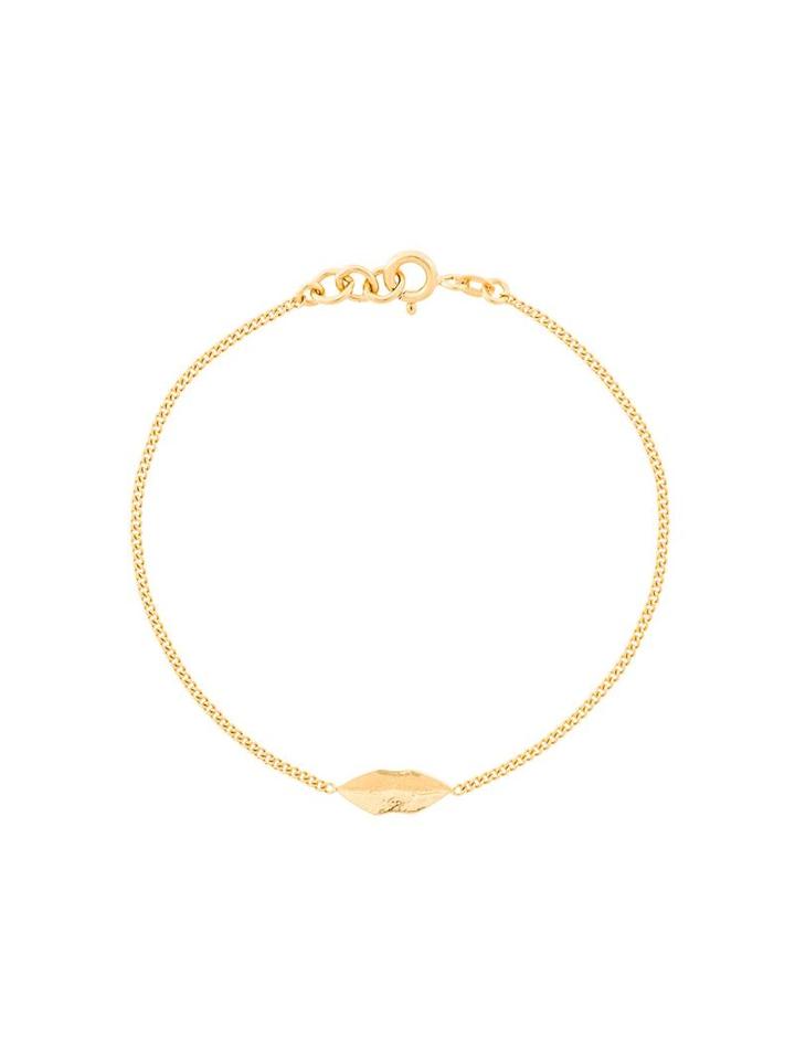 Wouters & Hendrix Lip Charm Bracelet, Women's, Metallic