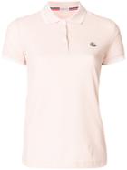 Moncler Logo Crest Polo Shirt - Pink & Purple
