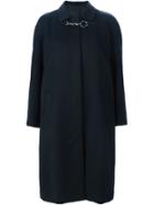 Prada Vintage Single Breasted Coat - Black