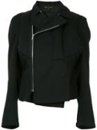 Comme Des Garçons Pre-owned Zipped Fitted Jacket - Black