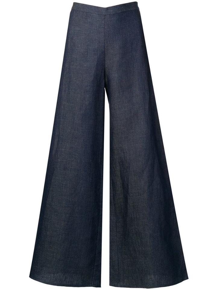 Simon Miller High-waisted Palazzo Pants - Blue