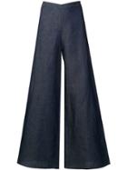Simon Miller High-waisted Palazzo Pants - Blue