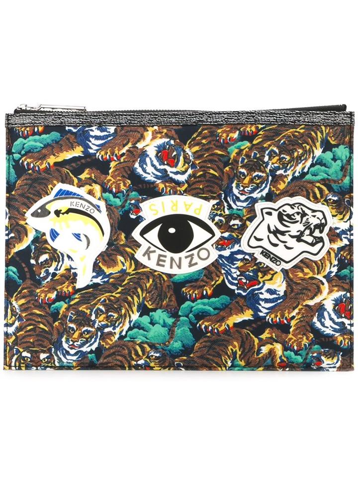 Kenzo Multi Icon Clutch
