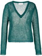 Chiara Bertani Chunky Knit Sweater - Green