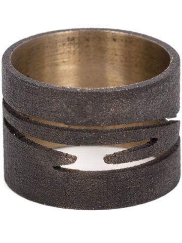 Brute Band Ring, Adult Unisex, Size: 6, Grey