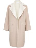 Astraet Single Breasted Coat - Pink & Purple