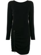 Twin-set Short Zipped Dress - Black