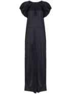 Jil Sander Drop-waist Maxi Dress - Blue