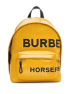 Burberry Horseferry Coated Backpack - Yellow