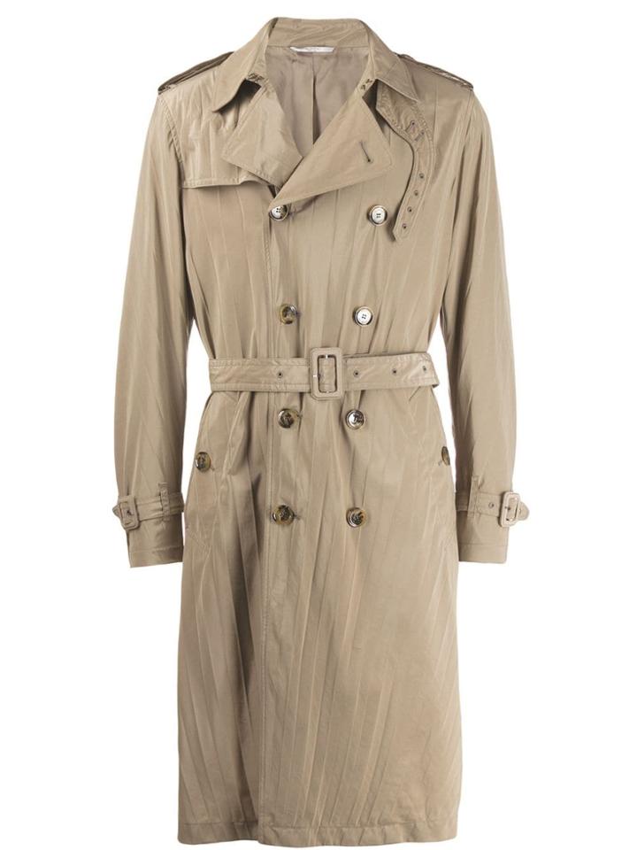 Valentino Double-breasted Trench Coat - Neutrals
