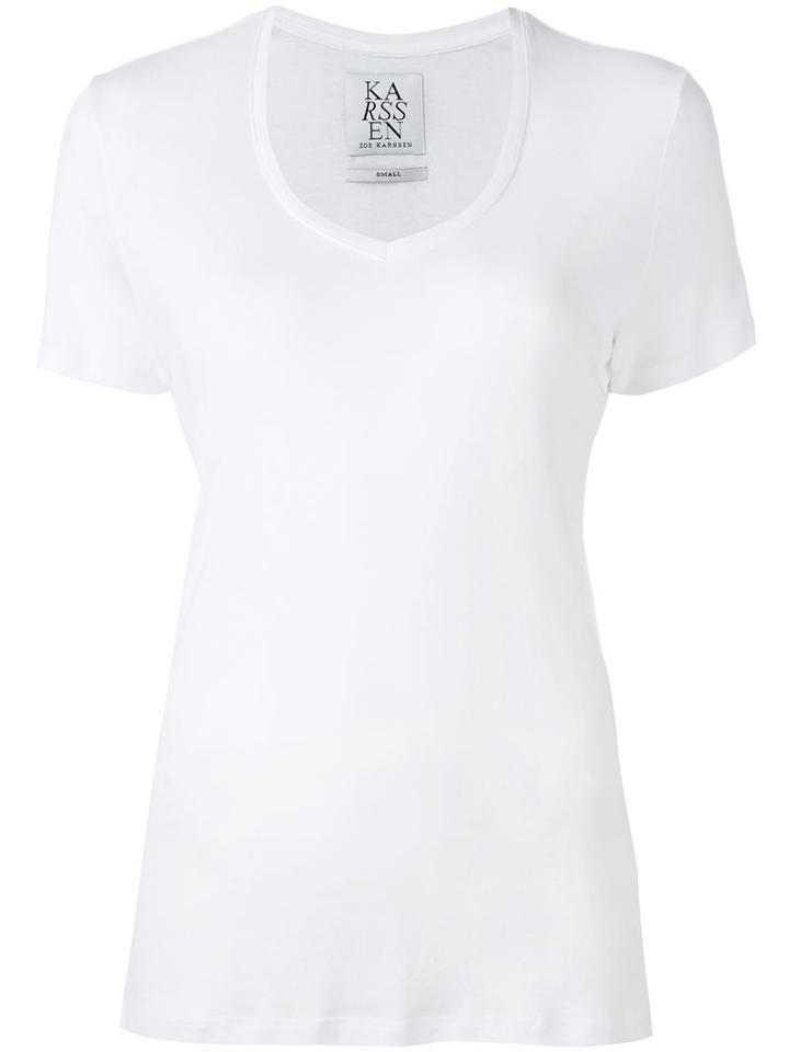 Zoe Karssen 'dream Machine' T-shirt, Women's, Size: Small, White, Cotton/modal