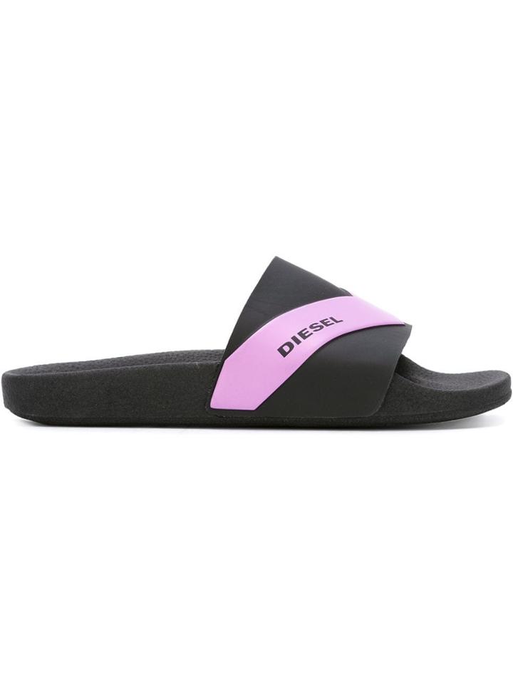 Diesel 'samaral' Sliders - Black
