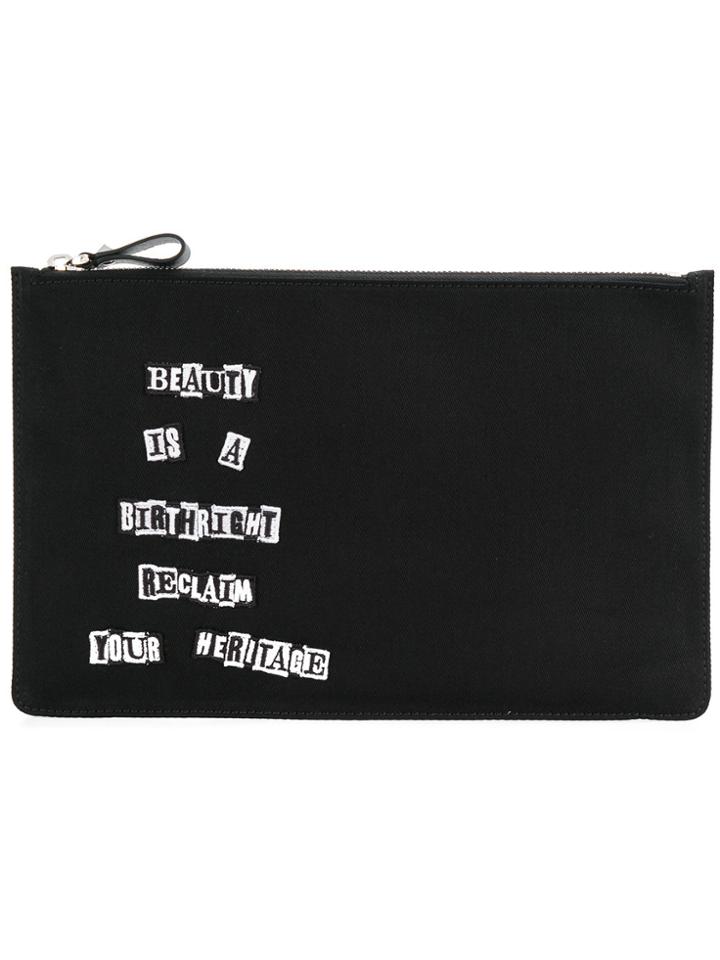 Valentino Valentino Garavani Reclaim Your Heritage Clutch - Black