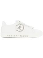 Philipp Plein Flames Sneakers - White