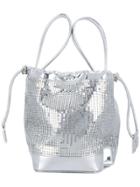 Paco Rabanne Chainmail Mini Bucket Bag - Metallic