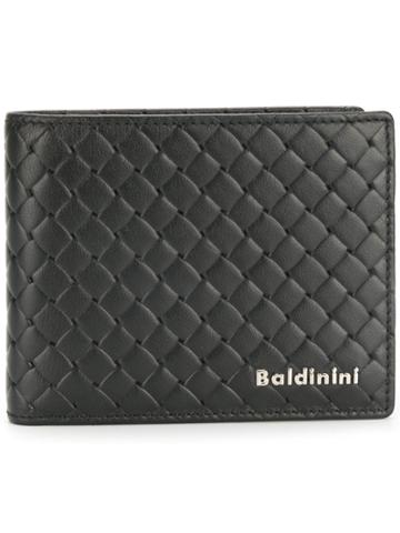 Baldinini Woven Wallet - Black