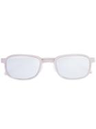 Blyszak - Square Frame Sunglasses - Women - Steel - One Size, Women's, Grey, Steel