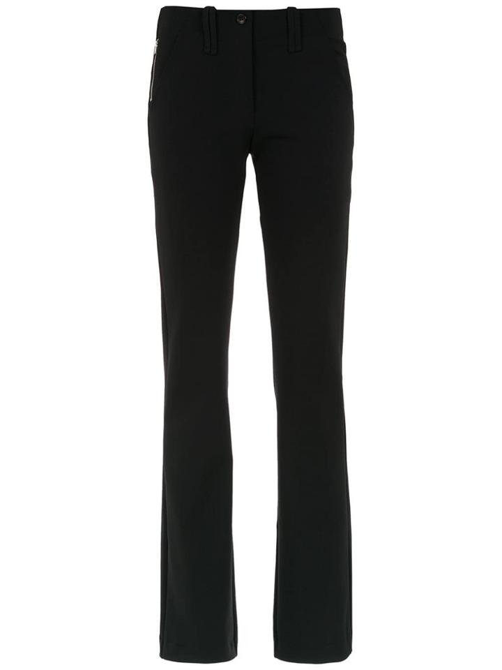 Gloria Coelho Straight Pants - Black