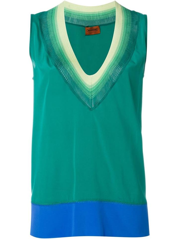 Missoni V Neck Top