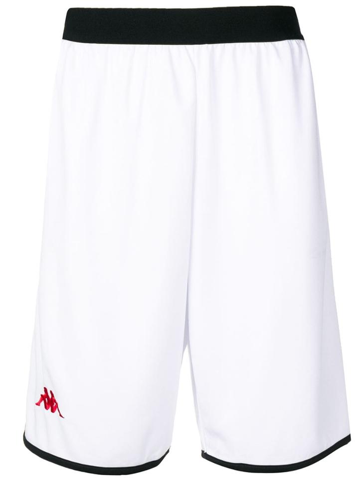 Kappa Logo Track Shorts - White