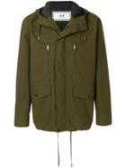 Ami Alexandre Mattiussi Multi-pocket Parka - Green