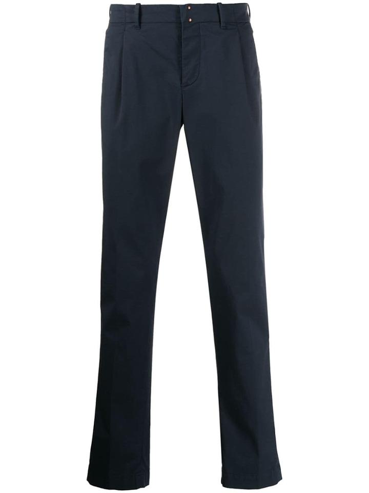 Incotex Tapered Chinos - Blue